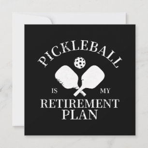 Pickleball ist meine Altersvorsorge Einladung