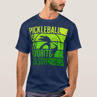 PickleBall ist meine Lieblingsjahreszeit Retro Vin T-Shirt