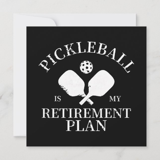 pickleball ist meine Pflanze in Rente (Vorderseite)