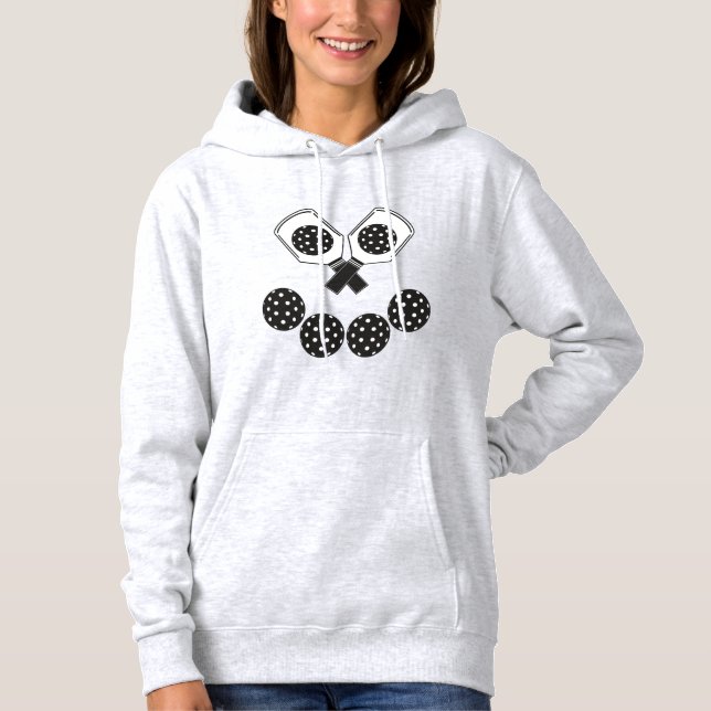 Pickleball Jackolantern Sweatshirt (Vorderseite)
