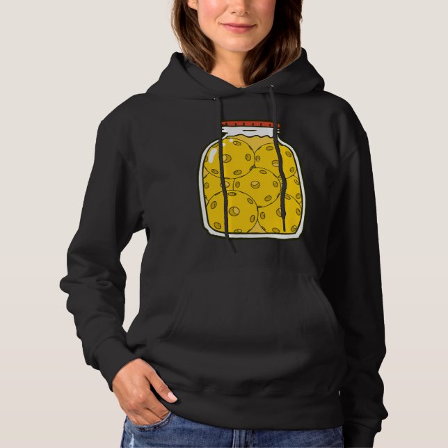 Pickleball Jar   for Pickleball Player Hoodie (Vorderseite)