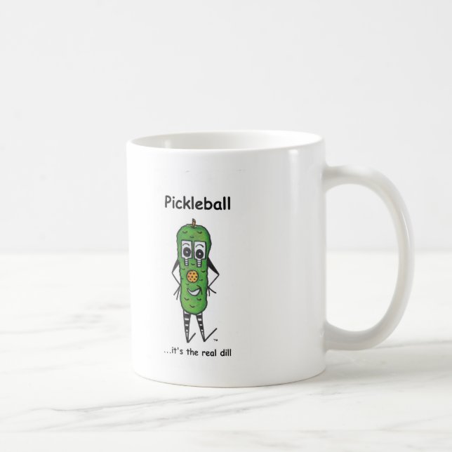 Pickleball Kaffee-Tasse Tasse (Rechts)