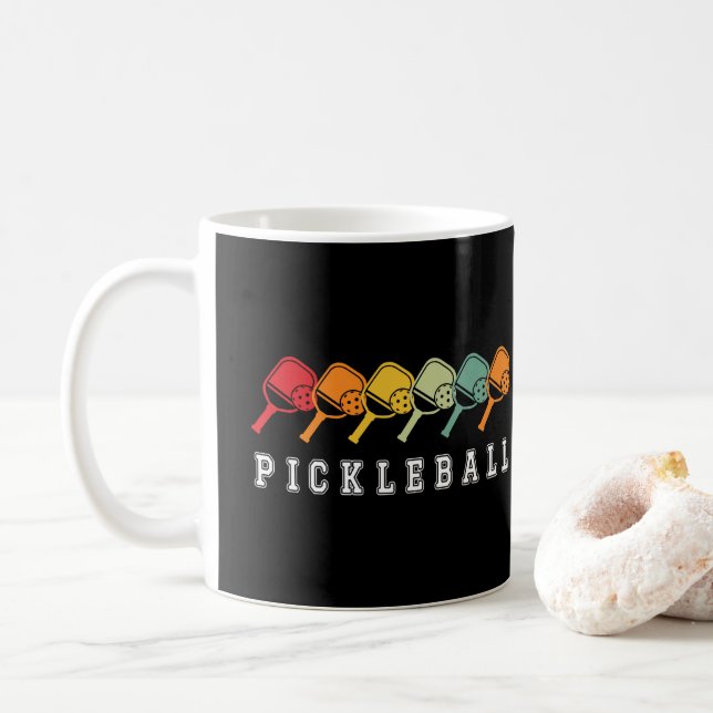 Pickleball Kaffeetasse (Mit Donut)
