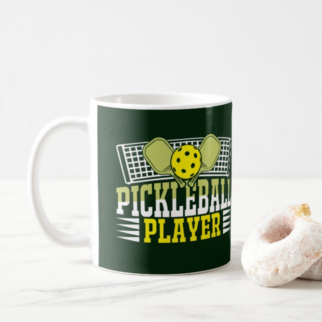 Pickleball Kaffeetasse (Mit Donut)