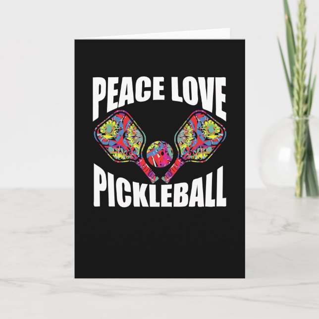 Pickleball Karte (Vorderseite)