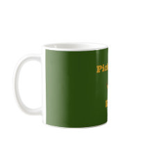 Pickleball King coffee Tasse - grün & gold