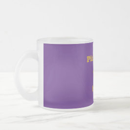 Pickleball King coffee Tasse - lila & gold