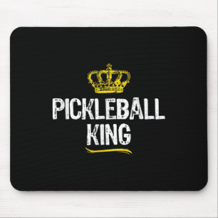 Pickleball King Men Boys Player Cool Mousepad