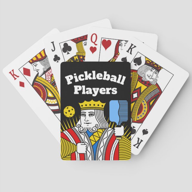 PICKLEBALL KING Playing Cards Spielkarten (Rückseite)