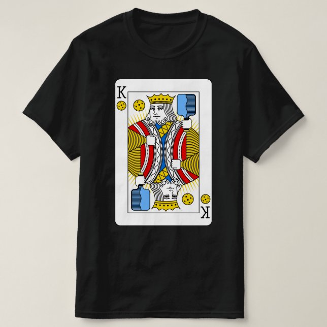 PICKLEBALL KING-T - SHIRT (Design vorne)