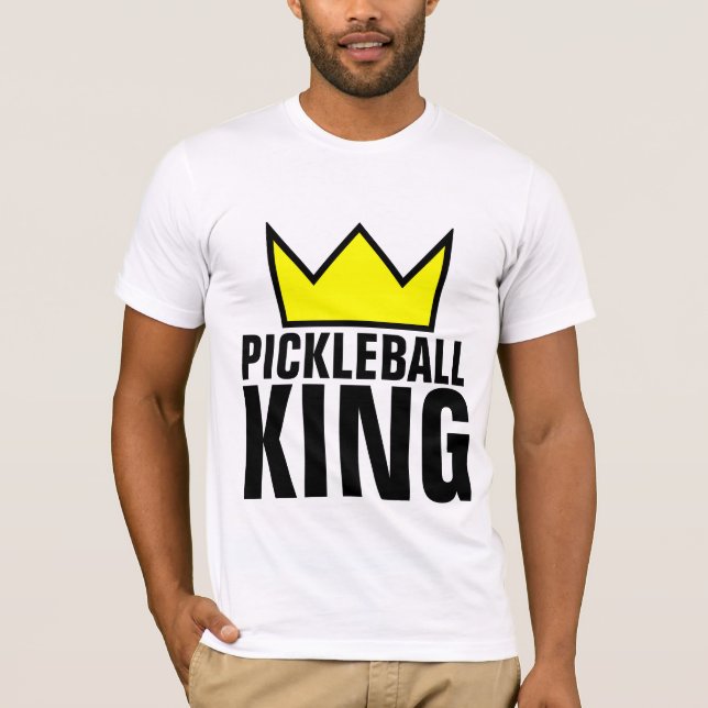 PICKLEBALL KING T - Shirt (Vorderseite)