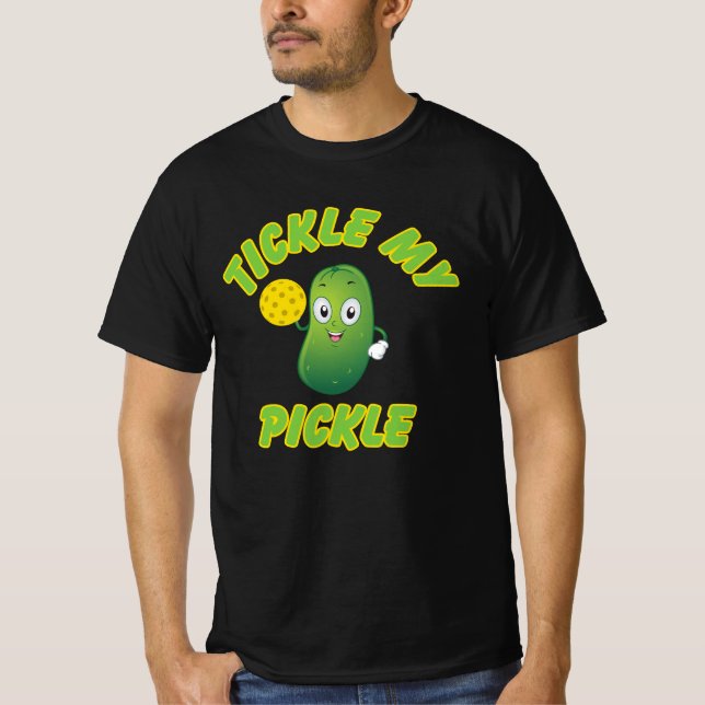 Pickleball Kitzle Mein Pickle T-Shirt (Vorderseite)
