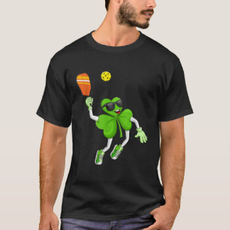 Pickleball Kleeblatt St Patricks Day Irish Gift Me T-Shirt