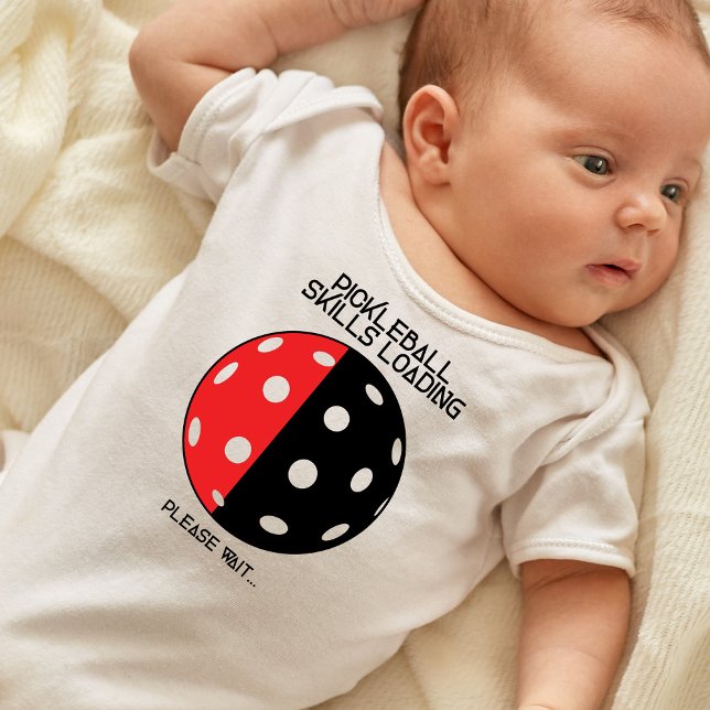 Pickleball Kompetenz Laden .... Baby Strampler (Von Creator hochgeladen)