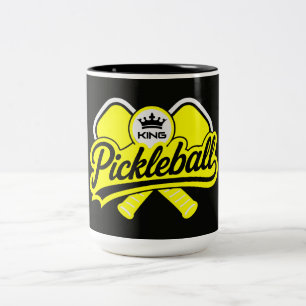 Pickleball-König Meister Zweifarbige Tasse