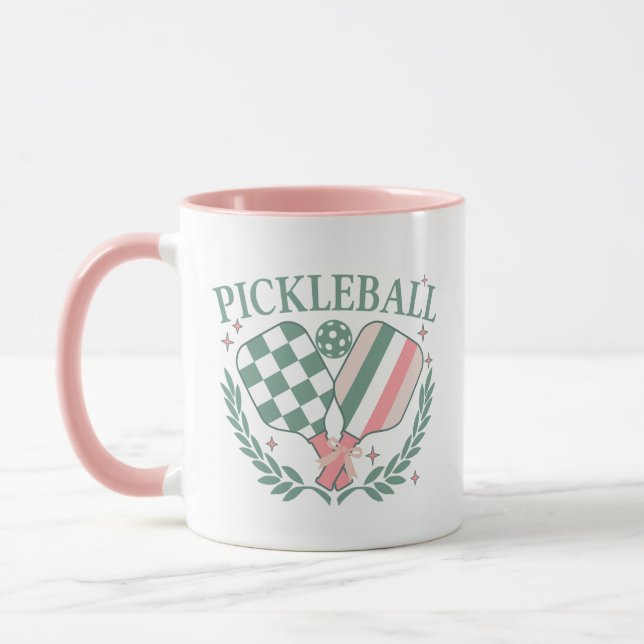 Pickleball-Kreuzpaddles Tasse (Links)