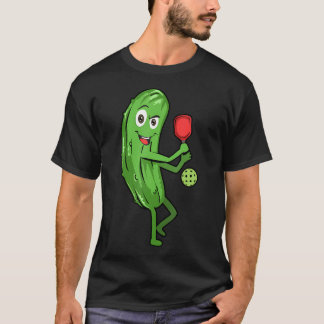 Pickleball-Kunst für Männer Frauen Pickle Ball Pic T-Shirt