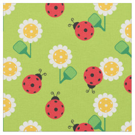 💚 🐞 Pickleball Ladybugs, Molkereien, kundenspezi Stoff