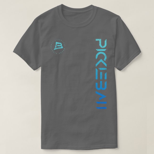 Pickleball Lässiges Design T-Shirt (Design vorne)