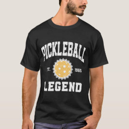 Pickleball Legend 1965 Funny Pickleball Paddle T-Shirt
