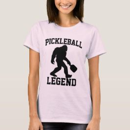 Pickleball Legend Funny Bigfoot T-Shirt