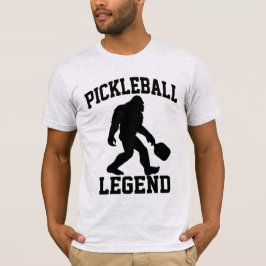Pickleball Legend Funny Bigfoot T-Shirt
