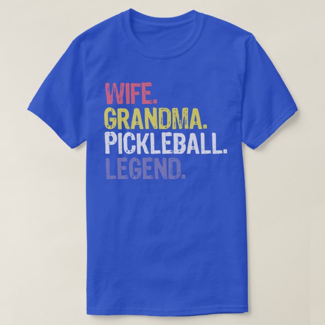 Pickleball Legend Oma Ehefrau für Damen  T-Shirt (Design vorne)