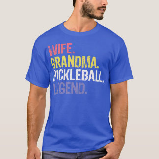 Pickleball Legend Oma Ehefrau für Damen T-Shirt