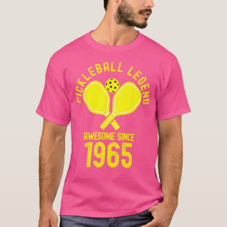 Pickleball Legend Phantastisch seit 1965 Retro 60t T-Shirt