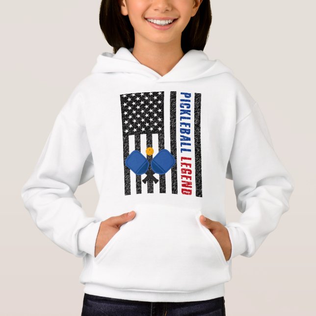Pickleball Legend USA Hoodie (Vorderseite)