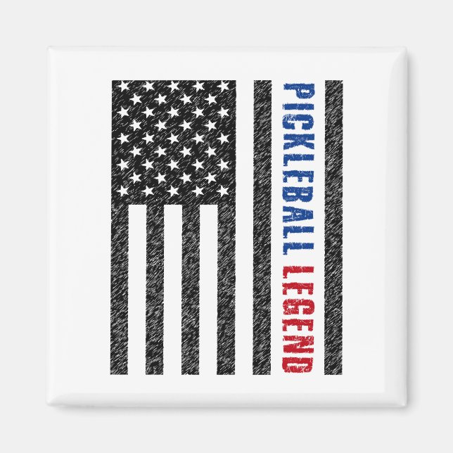 Pickleball Legend USA Magnet (Vorne)