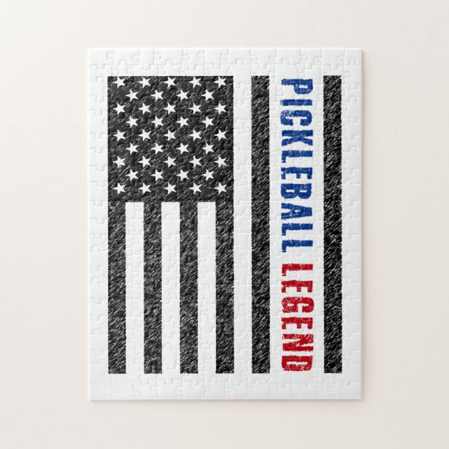 Pickleball Legend USA Puzzle (Vertikal)