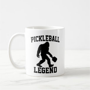 Pickleball-Legende Lustiger Bigfoot Kaffeetasse