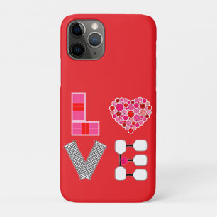 Pickleball Liebe Heart Court Balls Paddle Rosa Case-Mate iPhone Hülle
