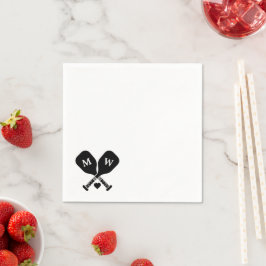 Pickleball-Liebe Serviette