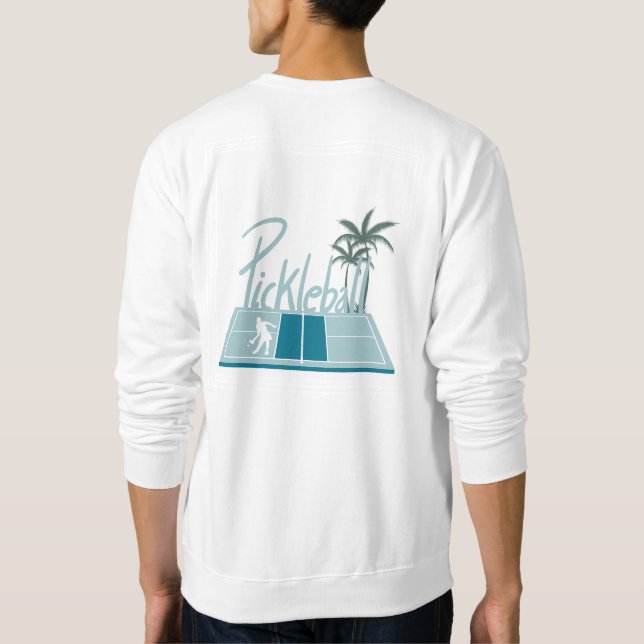 Pickleball Long Sleeve Team T - Shirt (Rückseite)