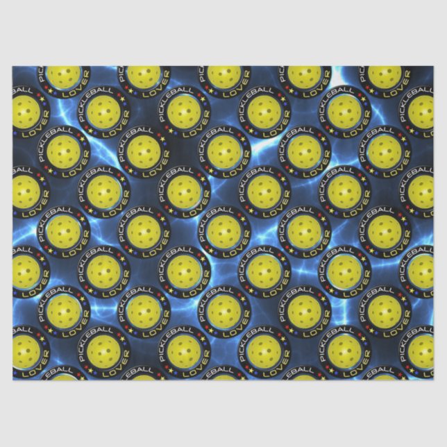 Pickleball Lover 1 Options Tissue Paper Seidenpapier (Vorderseite)