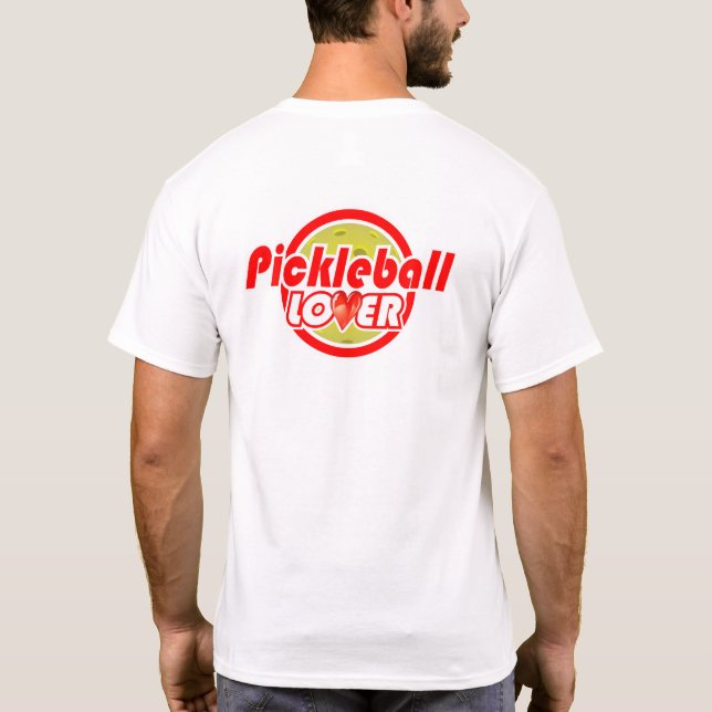 Pickleball Lover 2A Shirt (Rückseite)