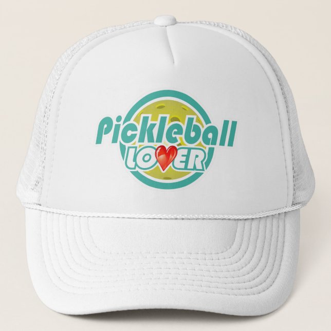 Pickleball Lover 2B Hat Truckerkappe (Vorderseite)