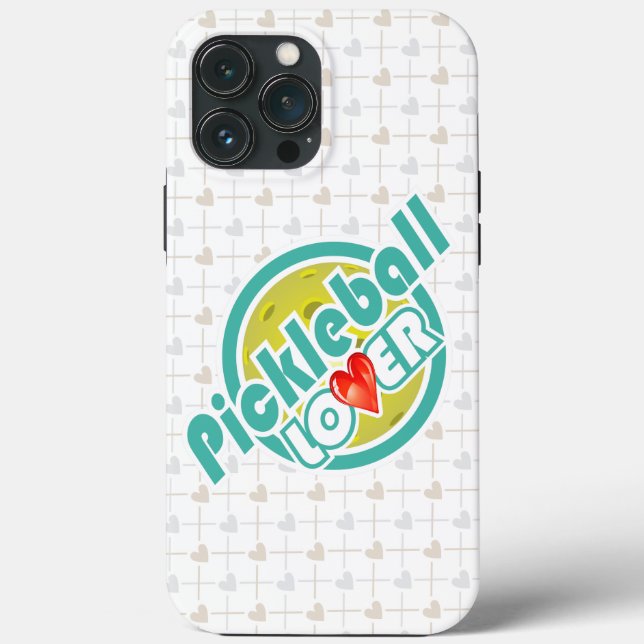 Pickleball Lover 2B Optionen Case-Mate iPhone Hülle (Rückseite)