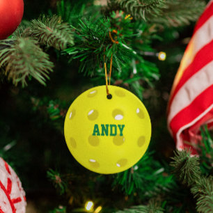 Pickleball Lover Personalisiert Ornament Aus Metall