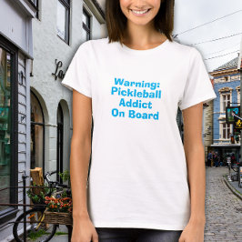 Pickleball Lover's Dream witziger türkisfarbener S T-Shirt