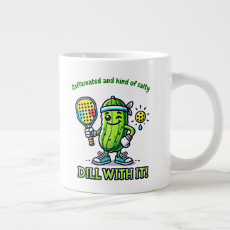 Pickleball Lustige Kaffeetasse Trinkgeschirr Küche Jumbo-Tasse