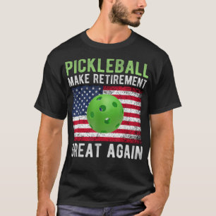 Pickleball macht das Ruhestand wieder großartig Fu T-Shirt