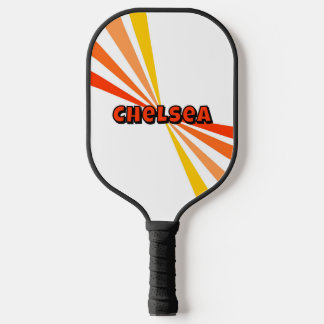Pickleball-Mädchen-Geburtstagsfeier Retro Pickleball Schläger