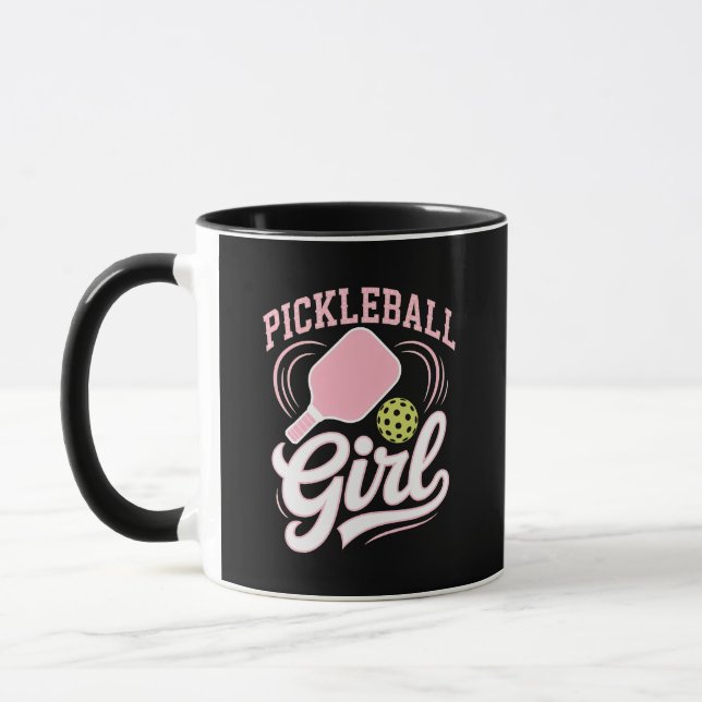 Pickleball-Mädchenspielerin Tasse (Links)