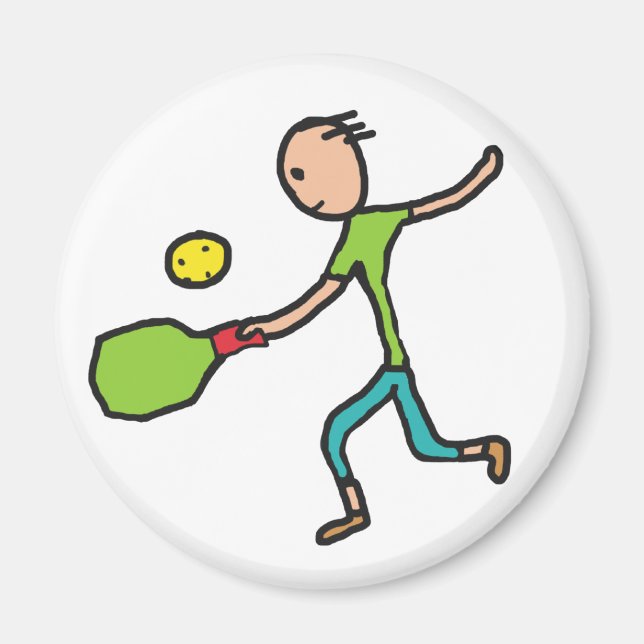 Pickleball Magnet (Vorne)