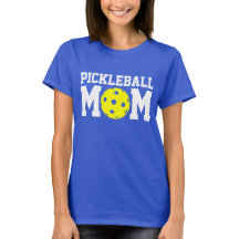 "Pickleball Mama-" Shirt (blau)