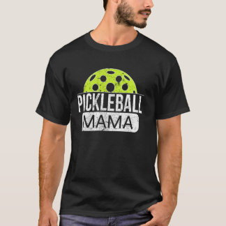 Pickleball Mama Spieltag Spieler Turnier-Mama-Moti T-Shirt