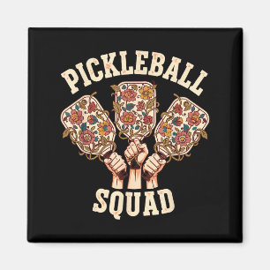 Pickleball-Mannschaft lustige Pickleball-Mannschaf Magnet